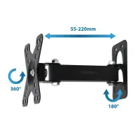 ESPERANZA TV WALL MOUNT 12"-50" HORUS – pilt 8