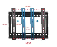 ESPERANZA TV WALL MOUNT 14"-50" PERSES – pilt 6