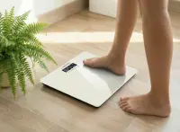 ESPERANZA BATHROOM SCALE AEROBIC WHITE
