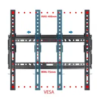 ESPERANZA TV WALL MOUNT 26"-70" HYPNOS – pilt 5