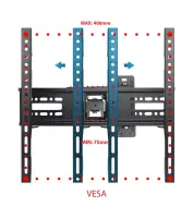 ESPERANZA TV WALL MOUNT 26"-70" ATLAS – pilt 12