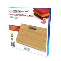 ESPERANZA BATHROOM SCALE BAMBOO – pilt 2