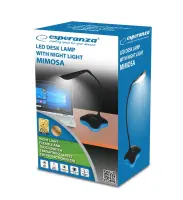 ESPERANZA DESK LAMP LED MIMOSA BLACK – pilt 4