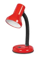 ESPERANZA DESK LAMP E27 ALTAIR RED
