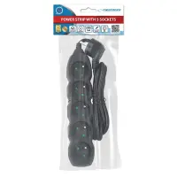 ESPERANZA POWER STRIP 5 SOCKETS 1.5M BLACK – pilt 6