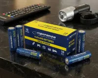 ESPERANZA ALKALINE BATTERIES AA 10PCS. SHRINK FOIL WRAPPED – pilt 5