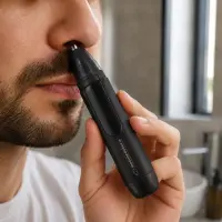 ESPERANZA NOSE AND EAR HAIR TRIMMER SPIKE BLACK – pilt 2
