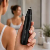 ESPERANZA NOSE AND EAR HAIR TRIMMER SPIKE BLACK – pilt 4