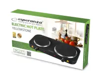 ESPERANZA ELECTRIC HOT PLATE YELLOWSTONE 2500W – pilt 9