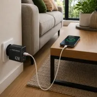 ESPERANZA QUICK POWER CHARGER 42W USB-C PD 30W / 2x USB-A 12W – pilt 6