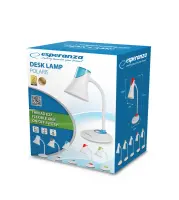 ESPERANZA DESK LAMP E27 POLARIS WHITE – pilt 3