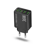 ESPERANZA QUICK POWER CHARGER 36W 4x USB-A QC 3.0 18W – pilt 6