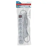 ESPERANZA POWER STRIP 6 SOCKETS SWITCH 3M WHITE – pilt 6