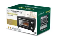 ESPERANZA MINI OVEN CALZONE 10L 800W – pilt 6
