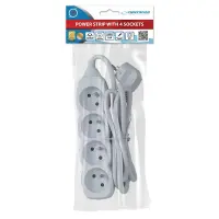 ESPERANZA POWER STRIP 4 SOCKETS 1.5M WHITE – pilt 5