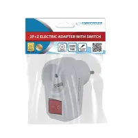 ESPERANZA ELEC. SOCKET SPLITTER 1 SOCKET SWITCH WHITE – pilt 6