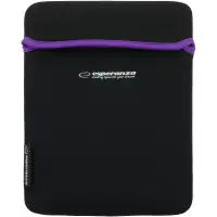 ESPERANZA NEOPRENE BAG FOR TABLET 9.7" ET172V BLACK/VIOLET