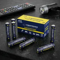 ESPERANZA ALKALINE BATTERIES AAA 10PCS. SHRINK FOIL WRAPPED – pilt 4