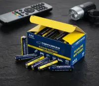 ESPERANZA ALKALINE BATTERIES AAA 10PCS. SHRINK FOIL WRAPPED – pilt 8