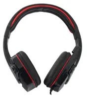 ESPERANZA STEREO HEADPHONES WITH MICROPHONE FOR GAMERS RAVEN RED