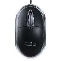 TITANUM RAPTOR 3D WIRED OPTICAL MOUSE USB BLACK