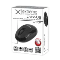 EXTREME WIRELESS BLUETOOTH OPTICAL MOUSE 3D CYNGUS BLACK