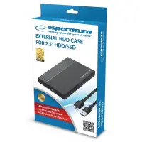 ESPERANZA EXTERNAL HDD/SSD CASE FOR 2.5" HDD