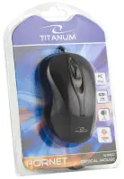TITANUM HORNET 3D WIRED OPTICAL MOUSE USB BLACK