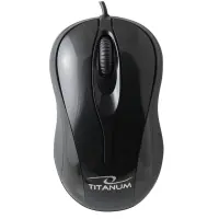 TITANUM HORNET 3D WIRED OPTICAL MOUSE USB BLACK