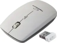 ESPERANZA WIRELESS 2.4GHZ OPTICAL MOUSE 4D USB SATURN WHITE