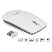 ESPERANZA WIRELESS 2.4GHZ OPTICAL MOUSE 4D USB SATURN WHITE – pilt 5