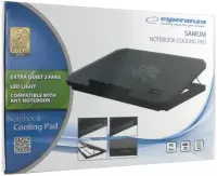 ESPERANZA NOTEBOOK COOLING PAD 15.6" SAMUM