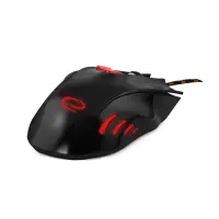 ESPERANZA WIRED MOUSE FOR GAMERS 7D OPT. USB MX401 HAWK BLACK-RED – pilt 2