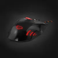 ESPERANZA WIRED MOUSE FOR GAMERS 7D OPT. USB MX401 HAWK BLACK-RED – pilt 3