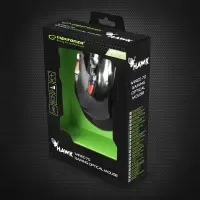 ESPERANZA WIRED MOUSE FOR GAMERS 7D OPT. USB MX401 HAWK BLACK-RED – pilt 6