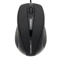 ESPERANZA SIRIUS 3D WIRED OPTICAL MOUSE USB BLACK/BLACK