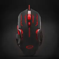 ESPERANZA WIRED MOUSE FOR GAMERS 6D OPT. USB MX403 APACHE RED – pilt 4