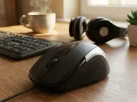 ESPERANZA SIRIUS 3D WIRED OPTICAL MOUSE USB BLACK/SILVER – pilt 2