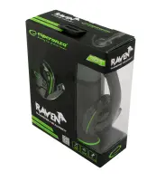 ESPERANZA STEREO HEADPHONES WITH MICROPHONE FOR GAMERS RAVEN GREEN – pilt 3