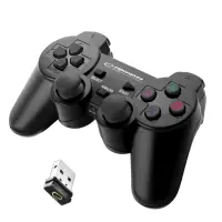 ESPERANZA WIRELESS GAMEPAD 2.4GHZ PS3/PC USB GLADIATOR BLACK