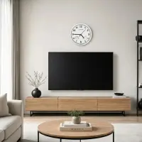 ESPERANZA WALL CLOCK  LYON WHITE