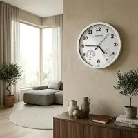 ESPERANZA WALL CLOCK  LYON WHITE – pilt 3