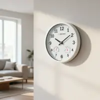 ESPERANZA WALL CLOCK  LYON WHITE – pilt 7
