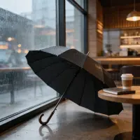ESPERANZA STRAIGHT UMBRELLA AUTO OPEN 16 RIBS LONDON – pilt 5