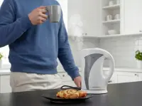 ESPERANZA ELECTRIC KETTLE IGUAZU 1.7 L WHITE/GRAY – pilt 5