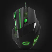 ESPERANZA WIRED MOUSE FOR GAMERS 7D OPT. USB MX201 WOLF GREEN – pilt 6