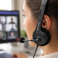 ESPERANZA STEREO HEADPHONES WITH MICROPHONE SCHERZO – pilt 2