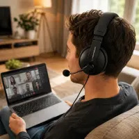 ESPERANZA STEREO HEADPHONES WITH MICROPHONE CONCERTO