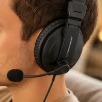 ESPERANZA STEREO HEADPHONES WITH MICROPHONE CONCERTO – pilt 2