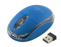 TITANUM WIRELESS 2.4GHZ OPTICAL MOUSE 3D USB CONDOR BLUE
